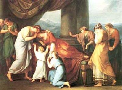 Angelica Kauffmann Death of Alcestis